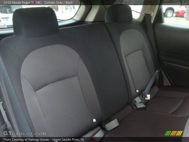 Gotham Gray / Black 2010 Nissan Rogue SL AWD