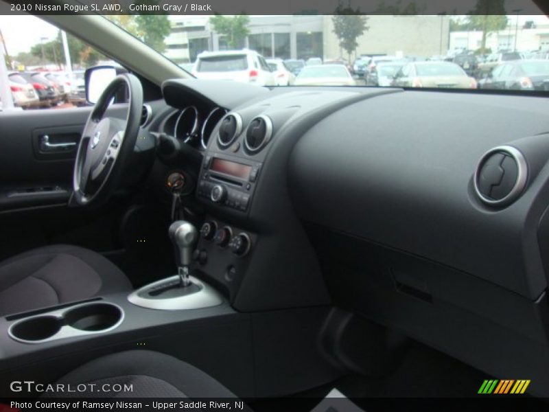 Gotham Gray / Black 2010 Nissan Rogue SL AWD