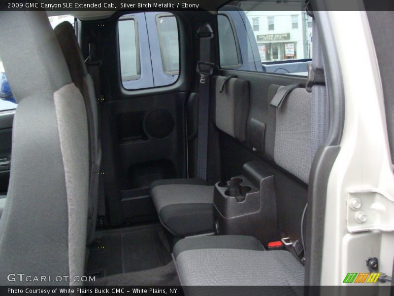 Silver Birch Metallic / Ebony 2009 GMC Canyon SLE Extended Cab