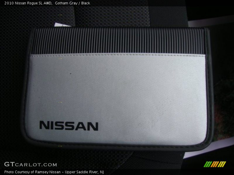 Gotham Gray / Black 2010 Nissan Rogue SL AWD