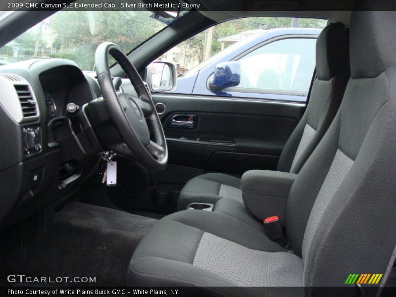 Silver Birch Metallic / Ebony 2009 GMC Canyon SLE Extended Cab