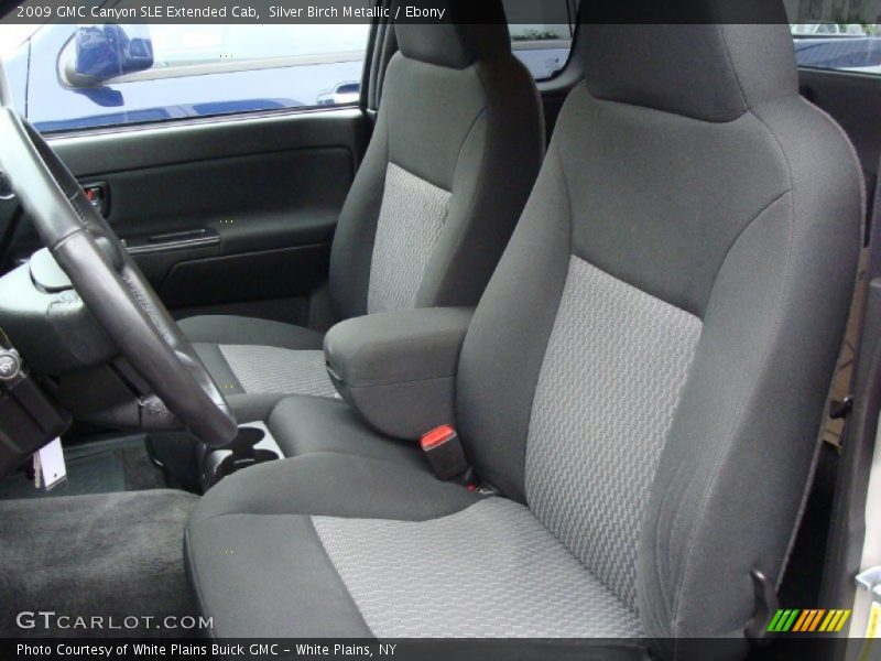  2009 Canyon SLE Extended Cab Ebony Interior