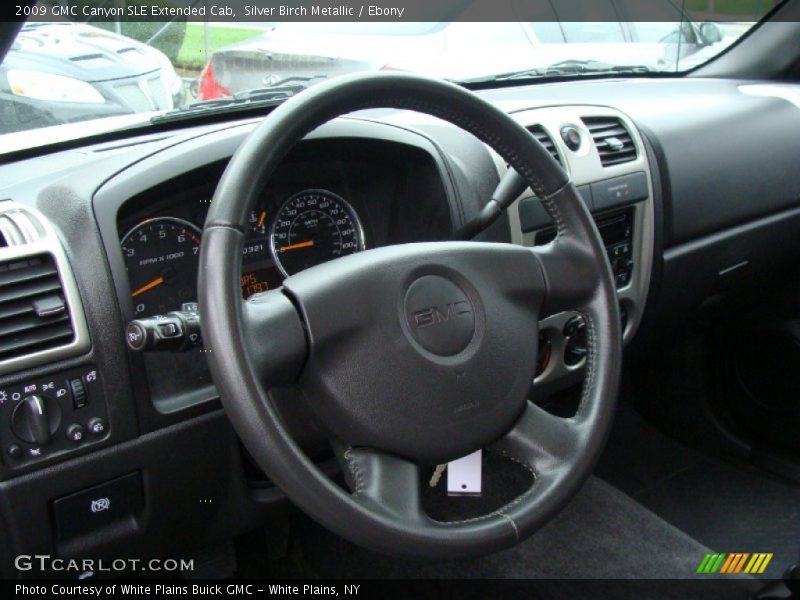  2009 Canyon SLE Extended Cab Steering Wheel
