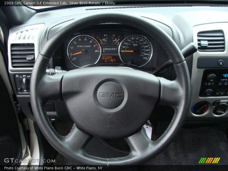  2009 Canyon SLE Extended Cab Steering Wheel