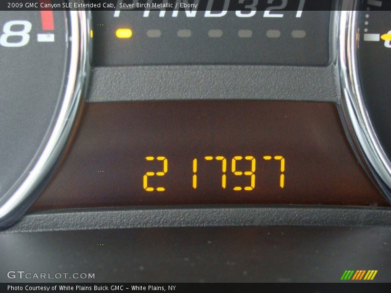 Silver Birch Metallic / Ebony 2009 GMC Canyon SLE Extended Cab