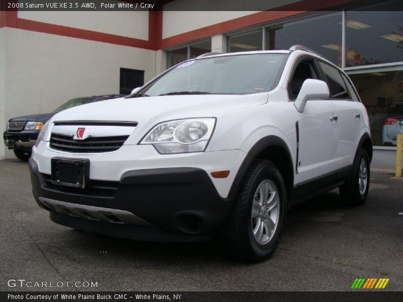 Polar White / Gray 2008 Saturn VUE XE 3.5 AWD
