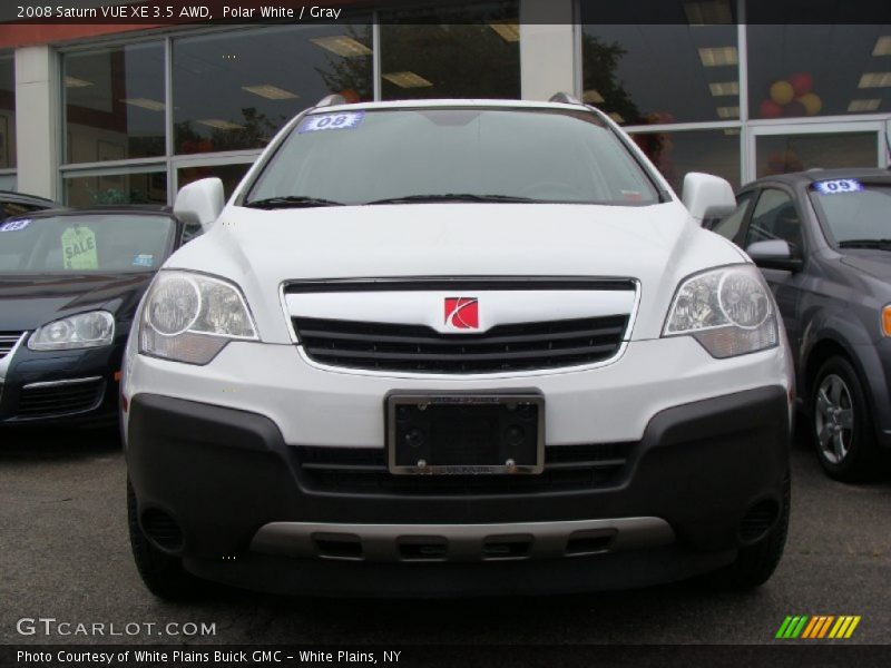 Polar White / Gray 2008 Saturn VUE XE 3.5 AWD