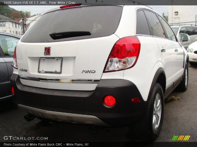 Polar White / Gray 2008 Saturn VUE XE 3.5 AWD