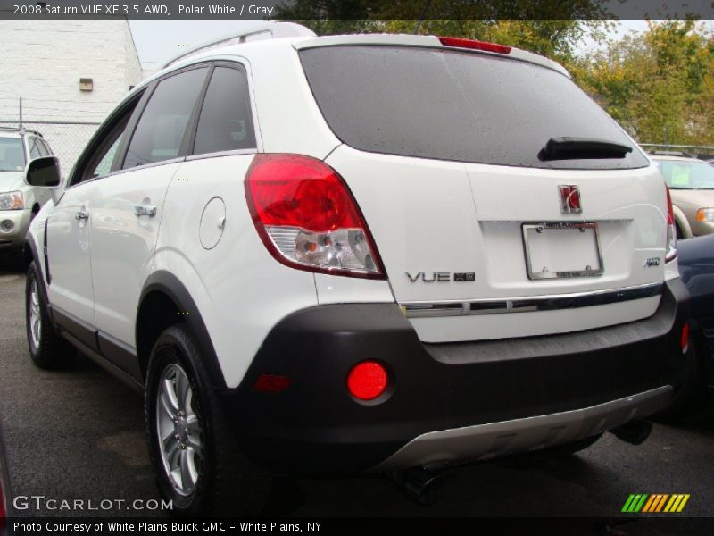 Polar White / Gray 2008 Saturn VUE XE 3.5 AWD