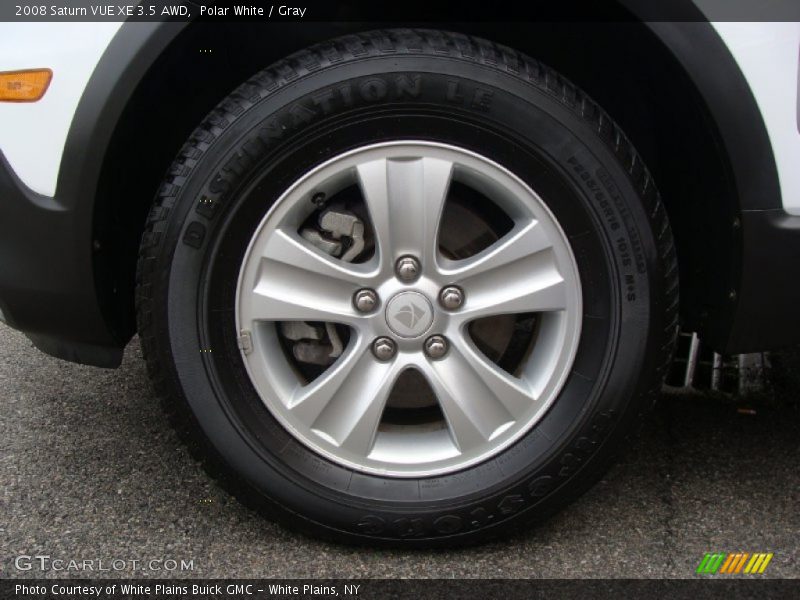 Polar White / Gray 2008 Saturn VUE XE 3.5 AWD