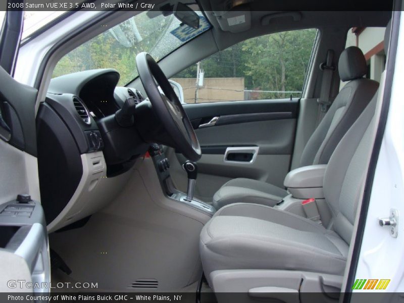 Polar White / Gray 2008 Saturn VUE XE 3.5 AWD