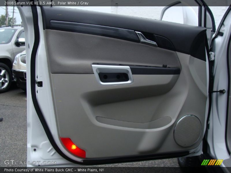 Polar White / Gray 2008 Saturn VUE XE 3.5 AWD