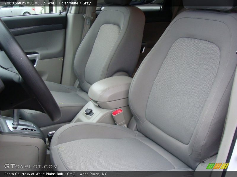 Polar White / Gray 2008 Saturn VUE XE 3.5 AWD