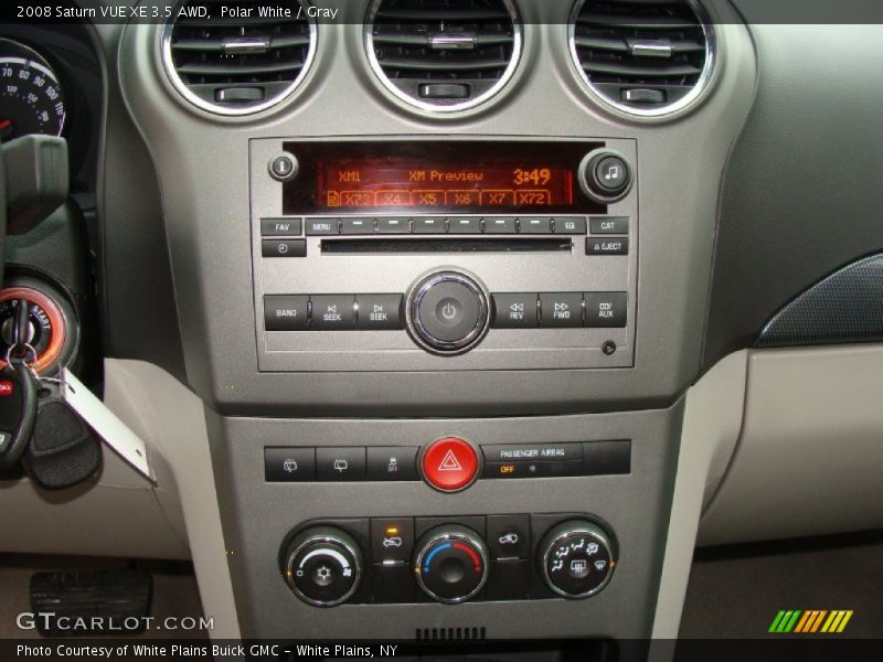 Polar White / Gray 2008 Saturn VUE XE 3.5 AWD