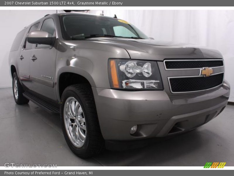 Graystone Metallic / Ebony 2007 Chevrolet Suburban 1500 LTZ 4x4