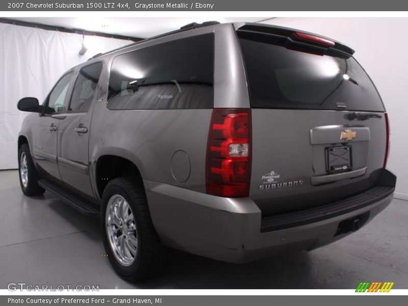 Graystone Metallic / Ebony 2007 Chevrolet Suburban 1500 LTZ 4x4