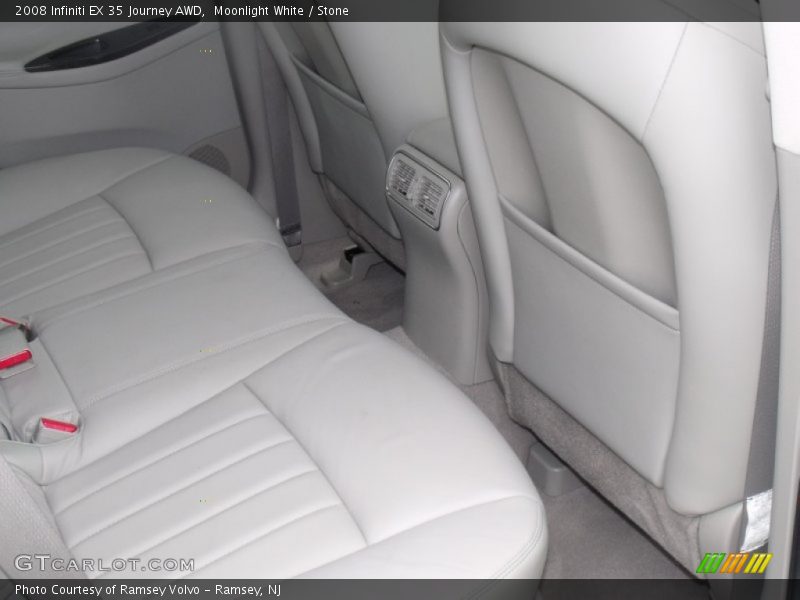 Moonlight White / Stone 2008 Infiniti EX 35 Journey AWD