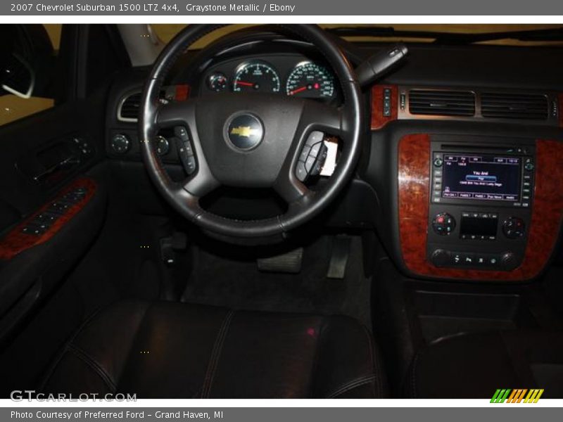Graystone Metallic / Ebony 2007 Chevrolet Suburban 1500 LTZ 4x4