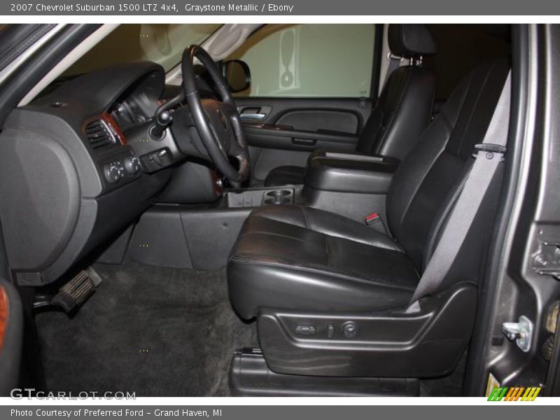 Graystone Metallic / Ebony 2007 Chevrolet Suburban 1500 LTZ 4x4