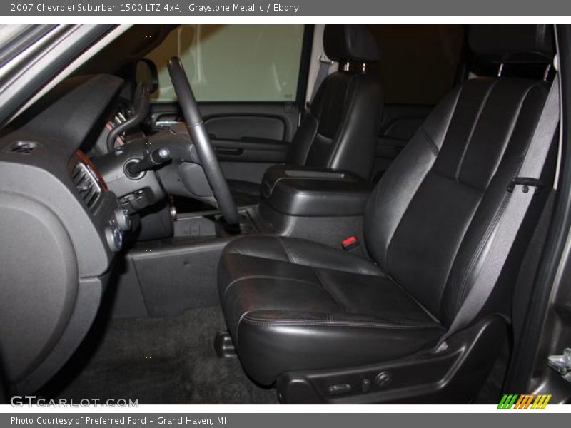 Graystone Metallic / Ebony 2007 Chevrolet Suburban 1500 LTZ 4x4