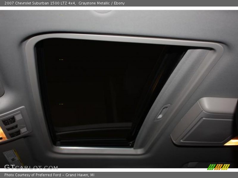 Graystone Metallic / Ebony 2007 Chevrolet Suburban 1500 LTZ 4x4