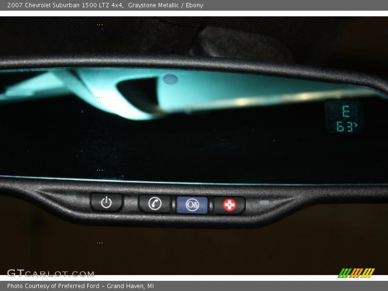 Graystone Metallic / Ebony 2007 Chevrolet Suburban 1500 LTZ 4x4