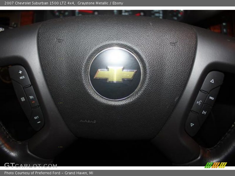 Graystone Metallic / Ebony 2007 Chevrolet Suburban 1500 LTZ 4x4
