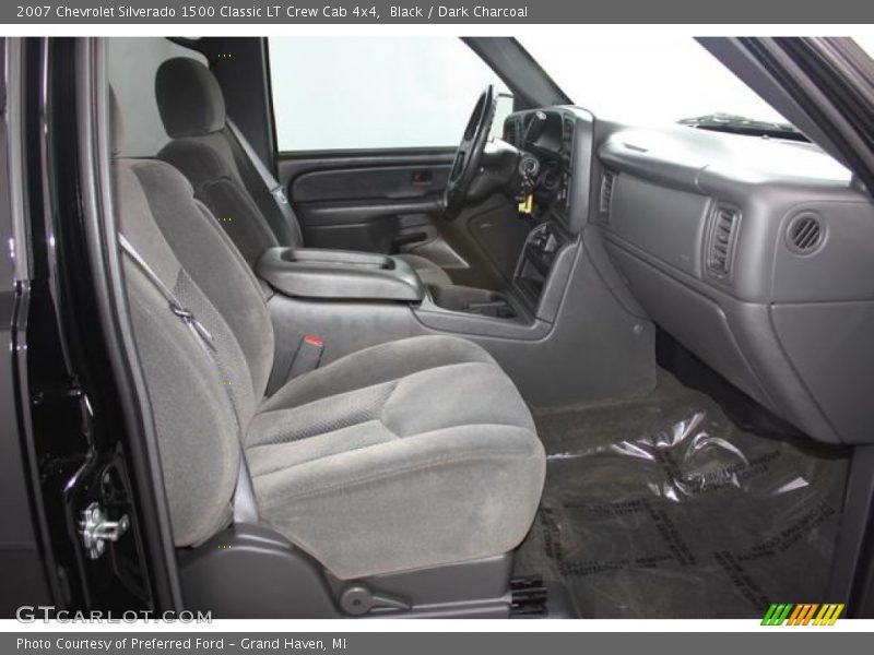 Black / Dark Charcoal 2007 Chevrolet Silverado 1500 Classic LT Crew Cab 4x4
