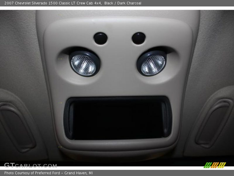 Black / Dark Charcoal 2007 Chevrolet Silverado 1500 Classic LT Crew Cab 4x4