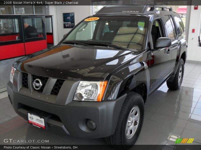 Super Black / Charcoal 2008 Nissan Xterra X 4x4
