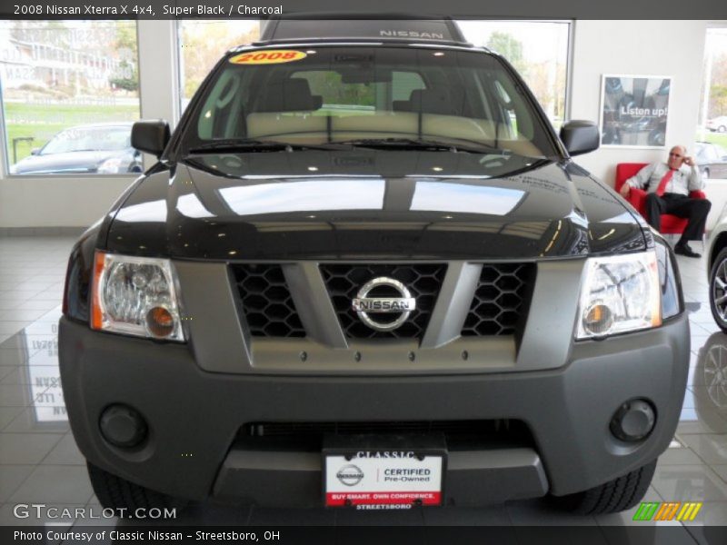 Super Black / Charcoal 2008 Nissan Xterra X 4x4