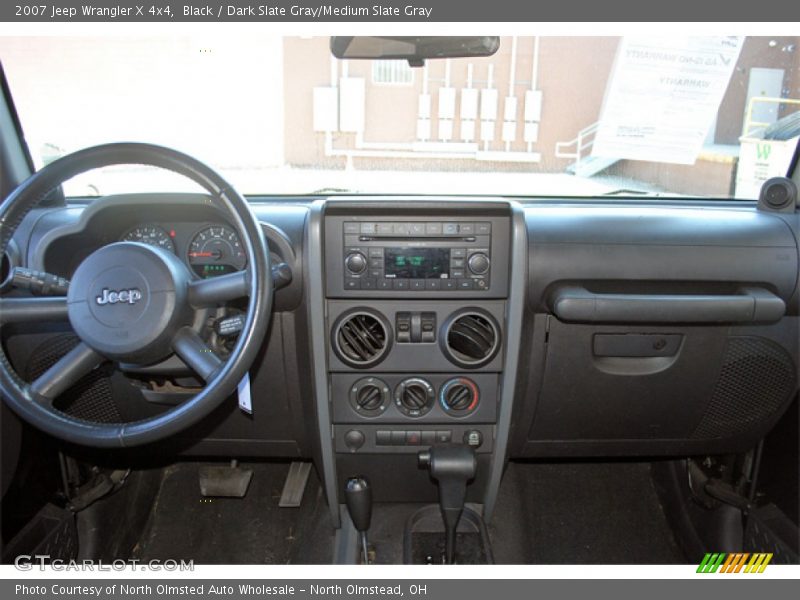 Black / Dark Slate Gray/Medium Slate Gray 2007 Jeep Wrangler X 4x4