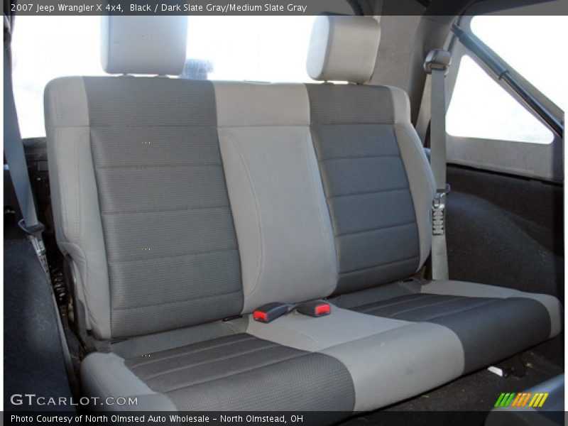 Black / Dark Slate Gray/Medium Slate Gray 2007 Jeep Wrangler X 4x4