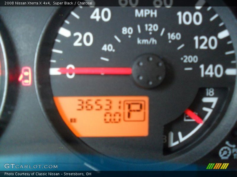 Super Black / Charcoal 2008 Nissan Xterra X 4x4