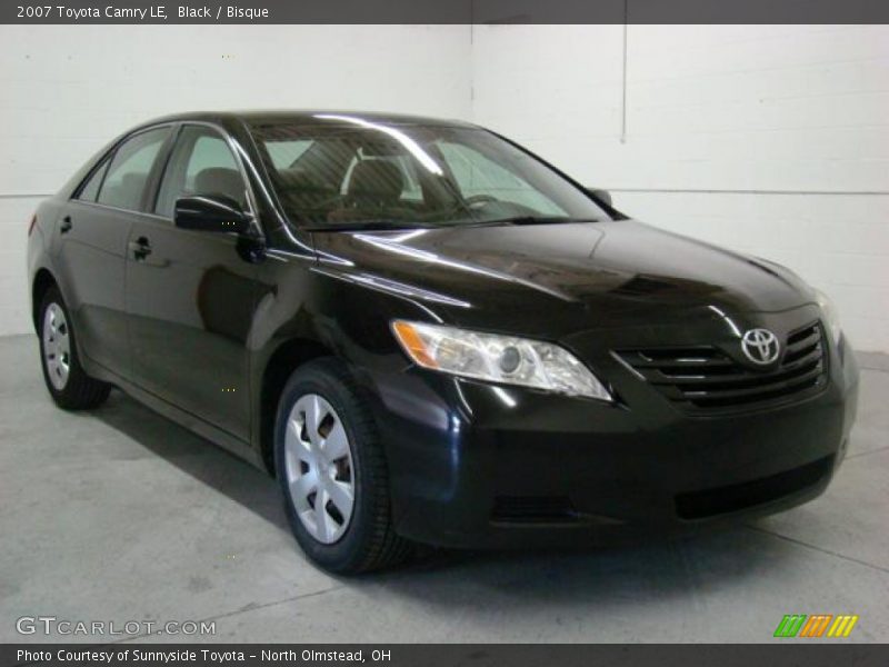 Black / Bisque 2007 Toyota Camry LE