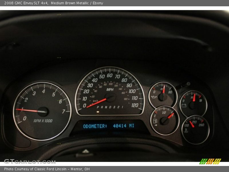 Medium Brown Metallic / Ebony 2008 GMC Envoy SLT 4x4