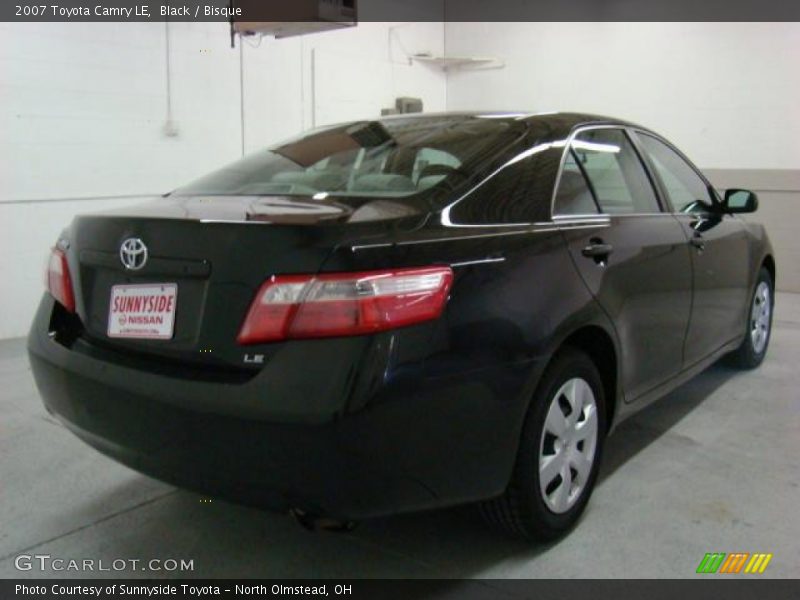 Black / Bisque 2007 Toyota Camry LE