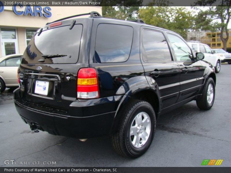 Black / Medium/Dark Pebble 2006 Ford Escape Limited