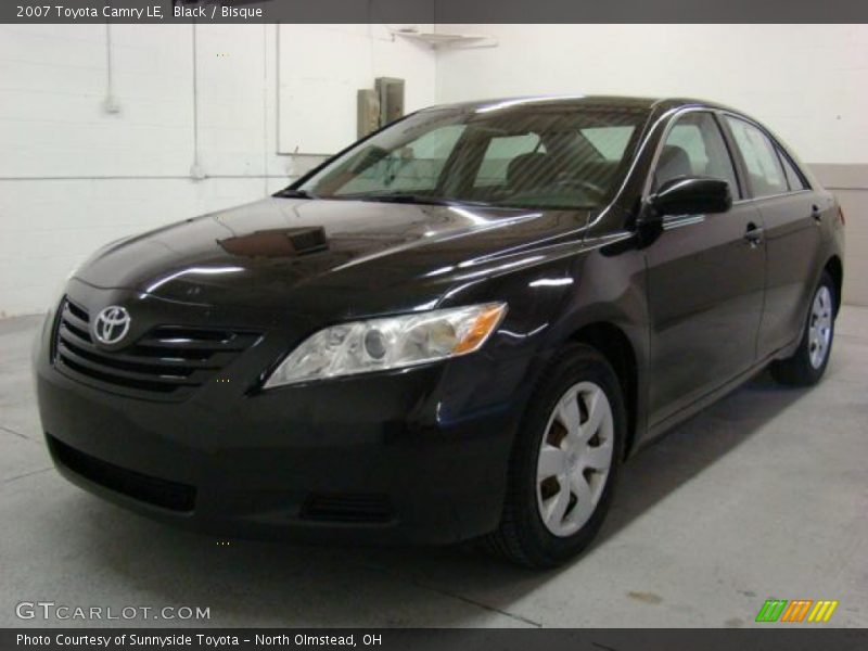 Black / Bisque 2007 Toyota Camry LE
