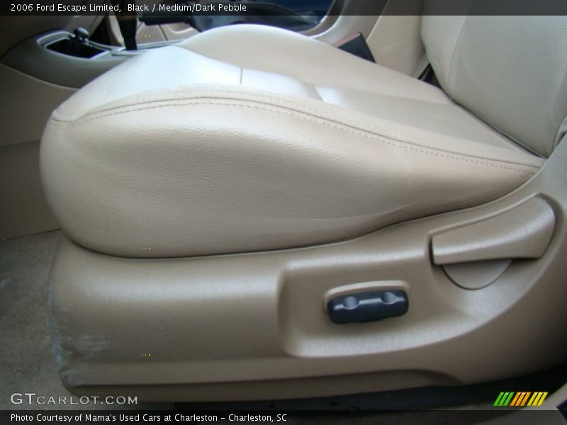 Black / Medium/Dark Pebble 2006 Ford Escape Limited