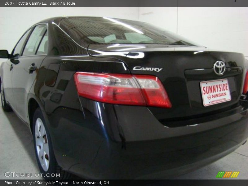 Black / Bisque 2007 Toyota Camry LE
