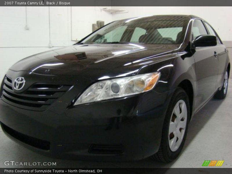 Black / Bisque 2007 Toyota Camry LE