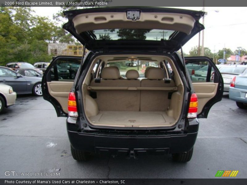 Black / Medium/Dark Pebble 2006 Ford Escape Limited
