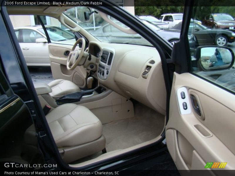 Black / Medium/Dark Pebble 2006 Ford Escape Limited