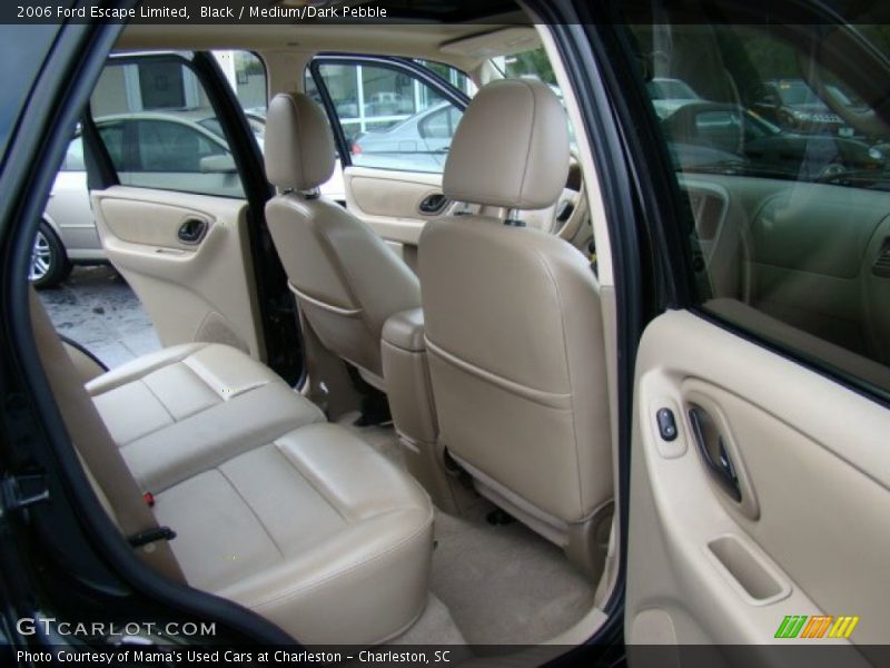 Black / Medium/Dark Pebble 2006 Ford Escape Limited