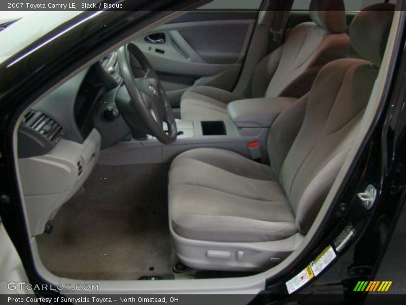 Black / Bisque 2007 Toyota Camry LE