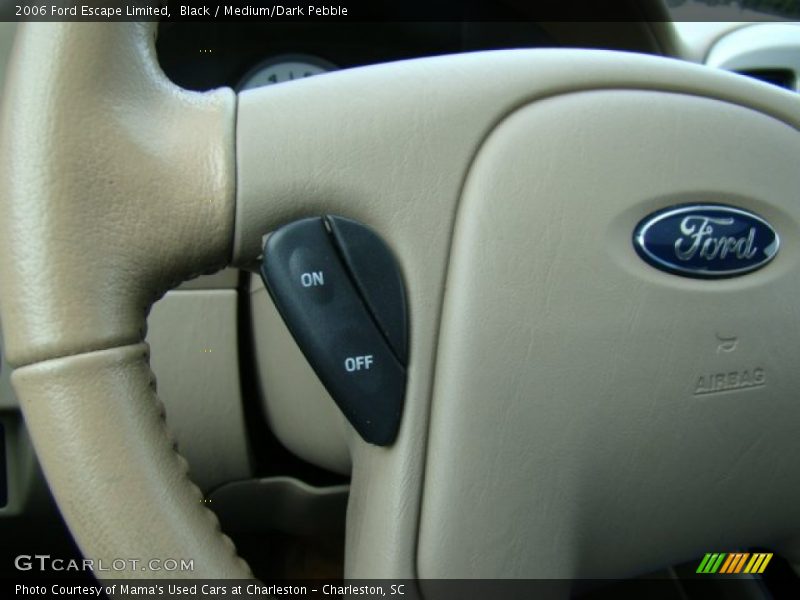 Black / Medium/Dark Pebble 2006 Ford Escape Limited