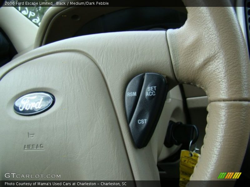 Black / Medium/Dark Pebble 2006 Ford Escape Limited