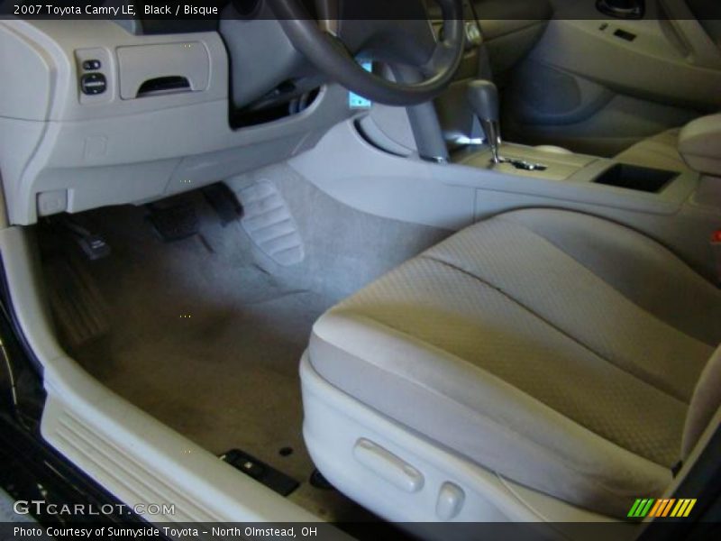 Black / Bisque 2007 Toyota Camry LE
