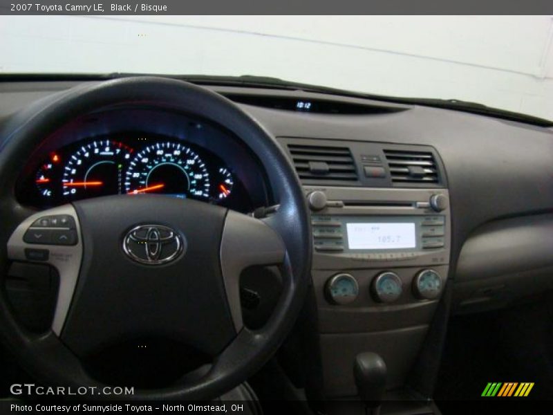 Black / Bisque 2007 Toyota Camry LE